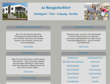 Tablet Screenshot of 1a-baugutachter.de